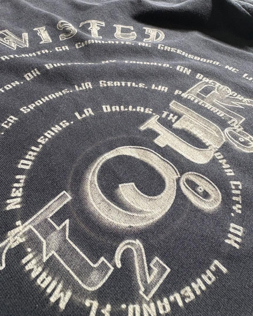 2000 KORN SICK & TWISTED ツアー バンド Tシャツ