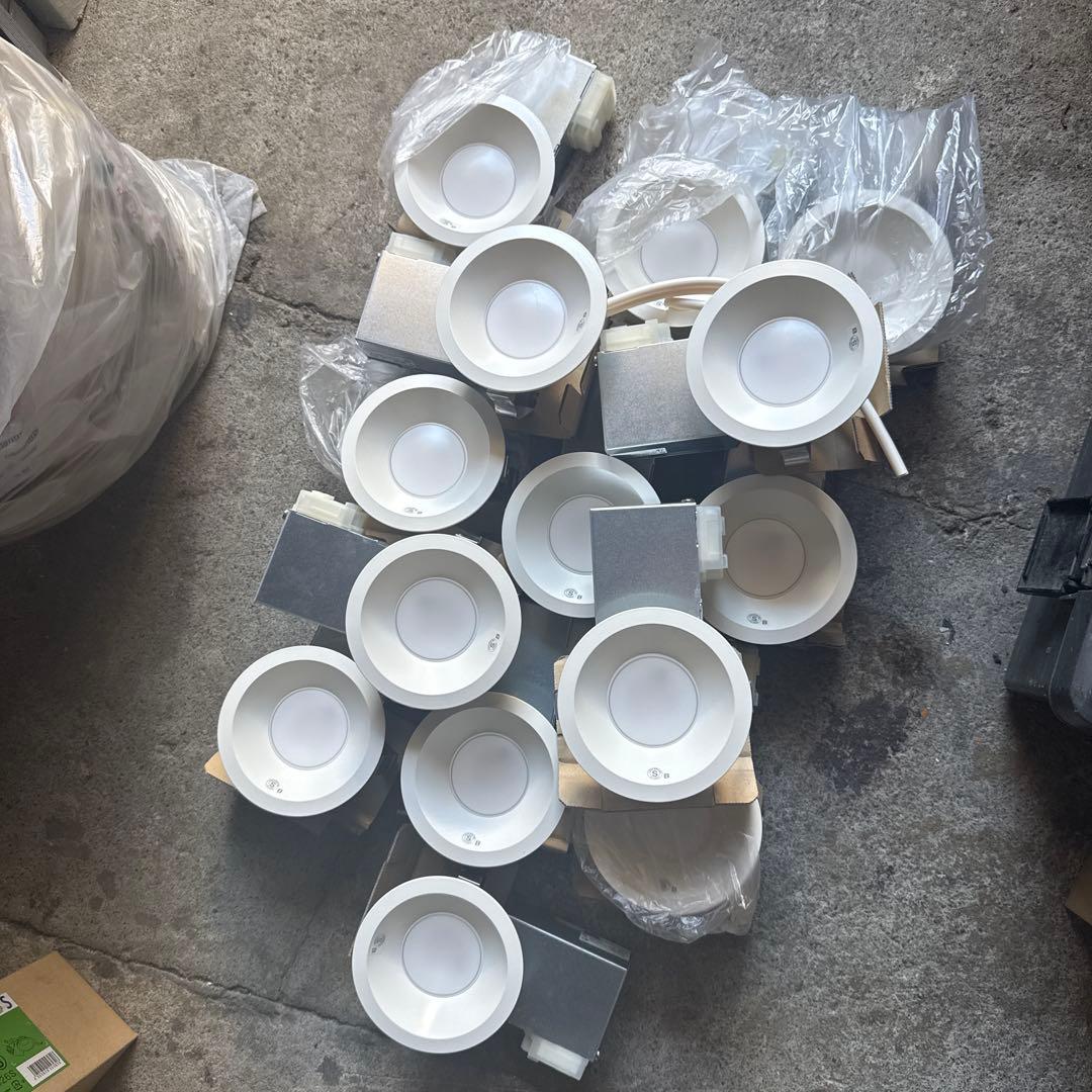 バラ出し可　LEDダウンライト DDL-8249YW 14個セット