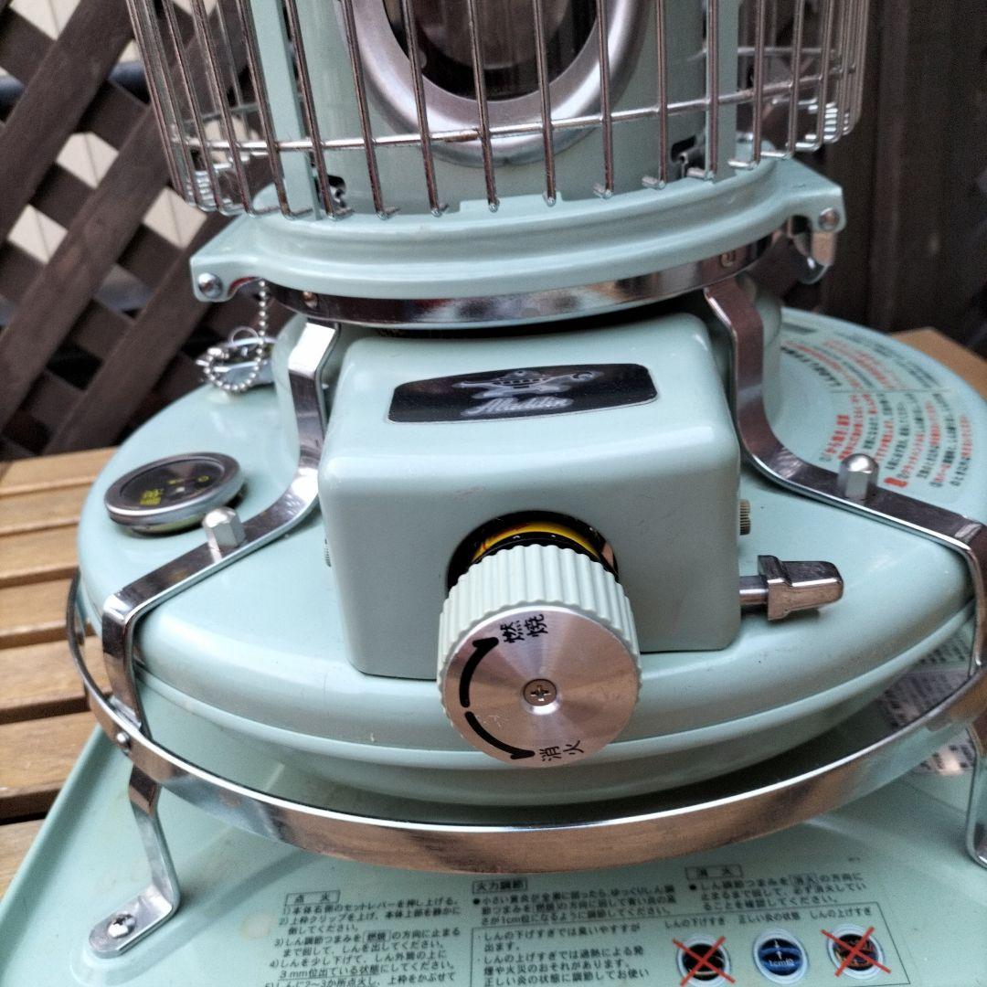 アラジン。メンテナンス済。純正品芯交換済。取説付。グリーン