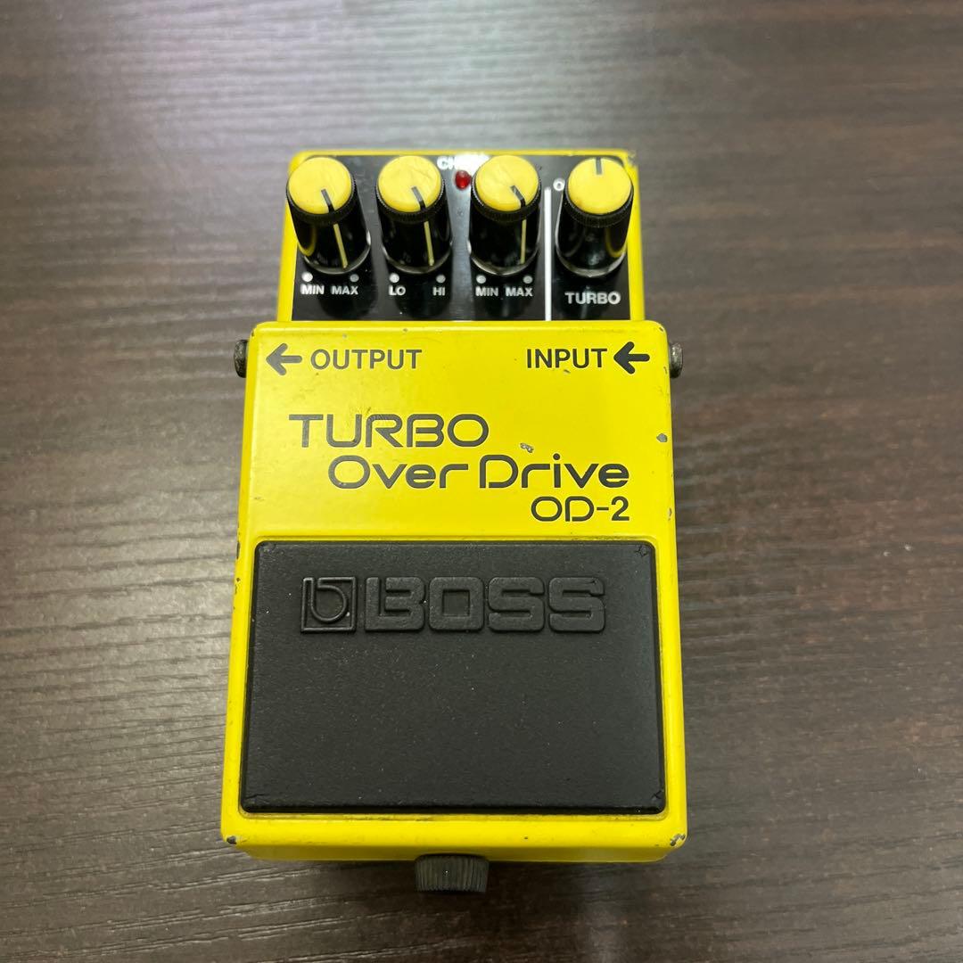 日本製！BOSS TURBO OverDrive OD-2➕ケーブル2本セット