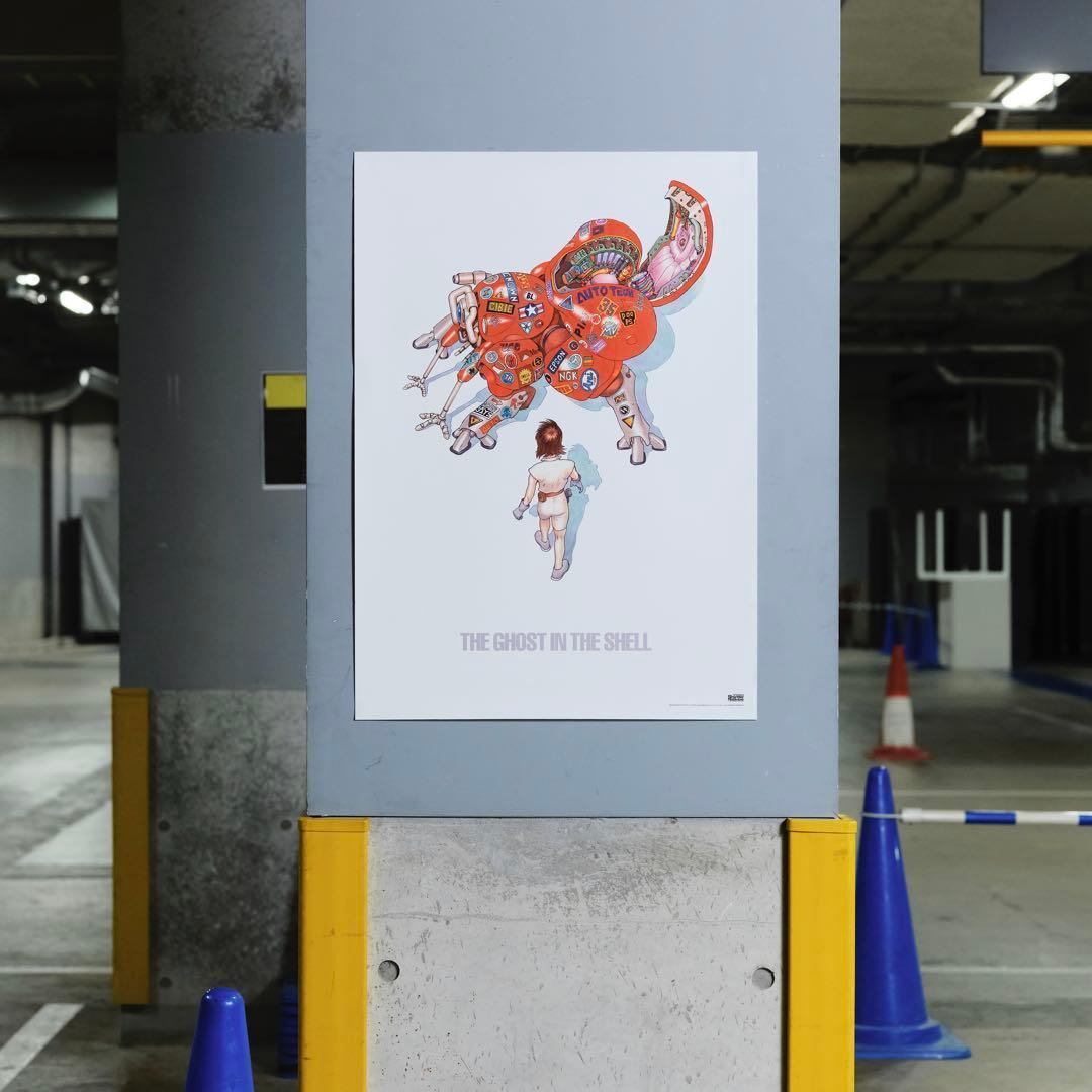 士郎正宗の世界展 大友克洋 AKIRA 攻殻機動隊 Tシャツ ポスター3点セット