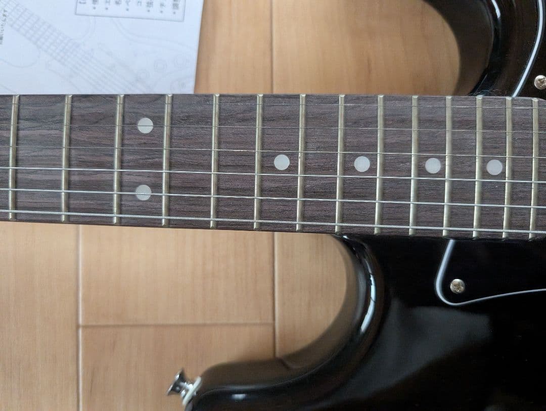 (初心者向け)SELDER エレキギター ブラック スタンド付き