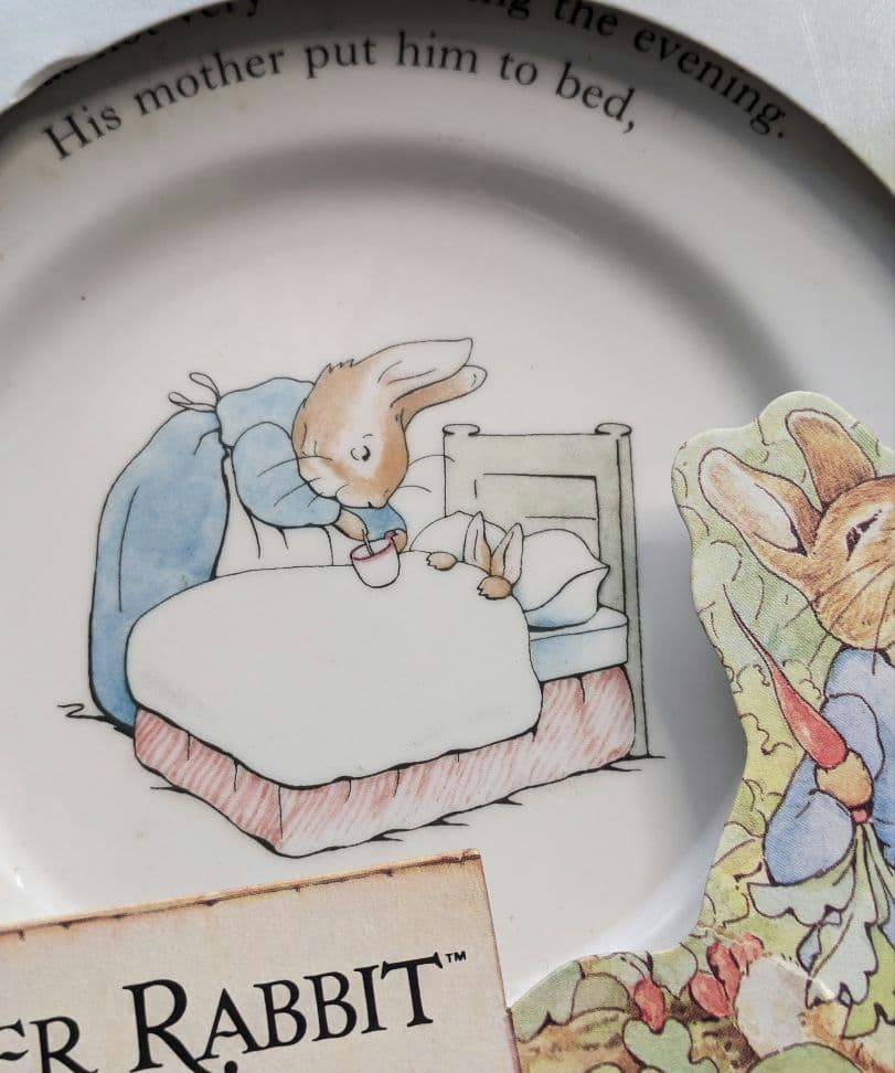  ピーターラビット 食器３点セット イングランド製