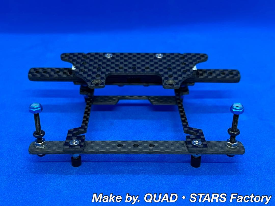 【ミニ四駆・MS用】2軸ATスラダン＋フロント提灯＋1軸アンカー＋リヤスキッド