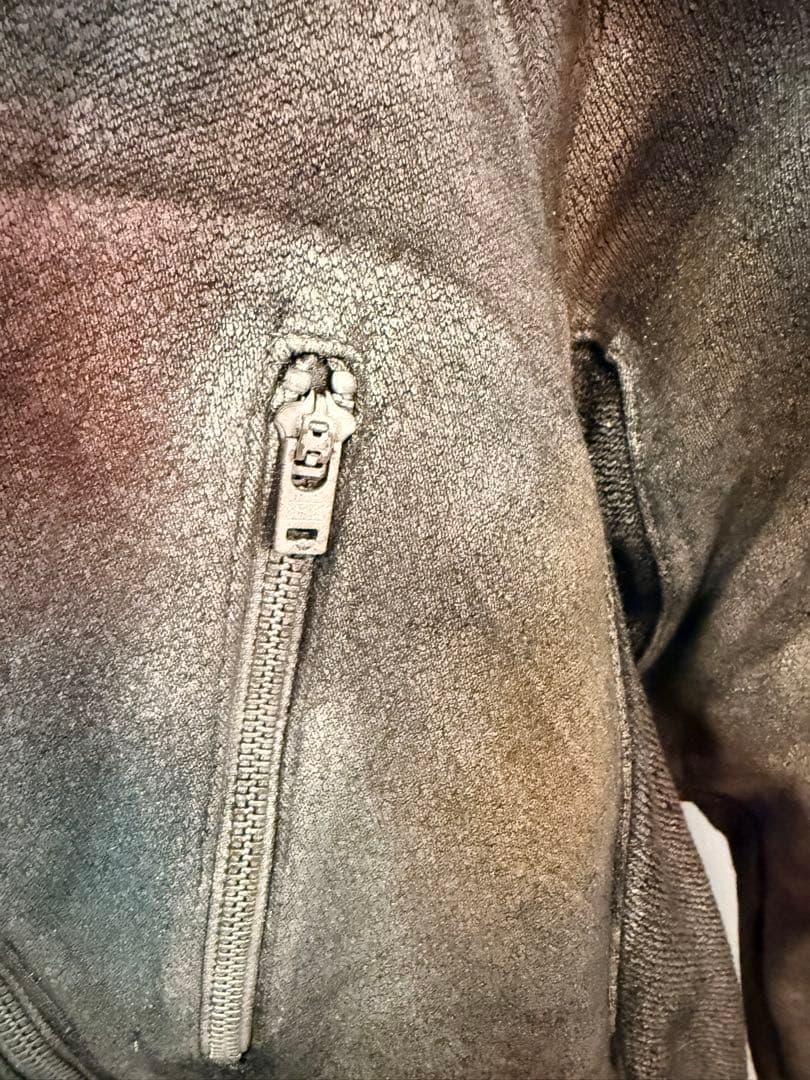 j*l様 希少！LGBルグランブルー　デザイナースプレーカラーリングブルゾン⑥