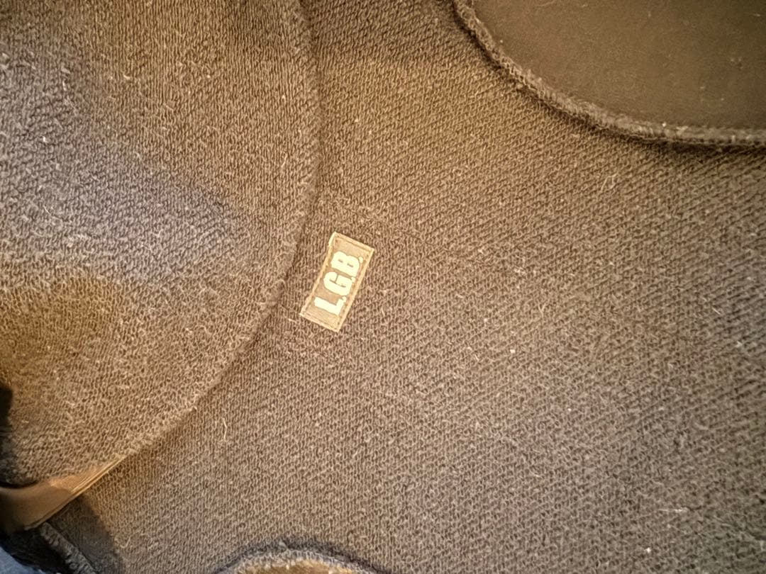 j*l様 希少！LGBルグランブルー　デザイナースプレーカラーリングブルゾン⑥