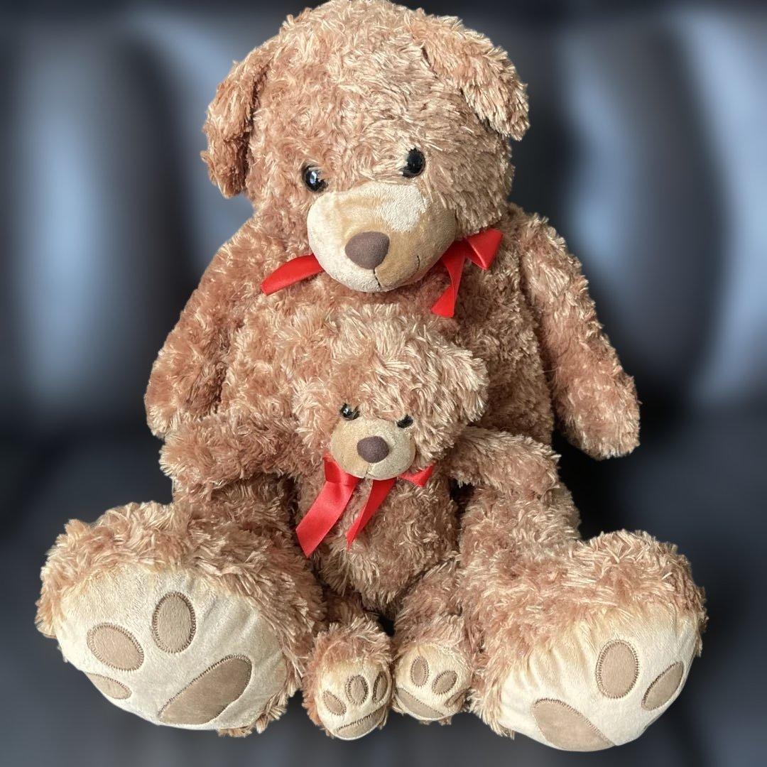 ビッグベア テディベア くま ぬいぐるみ 大 小 セット 新品未使用