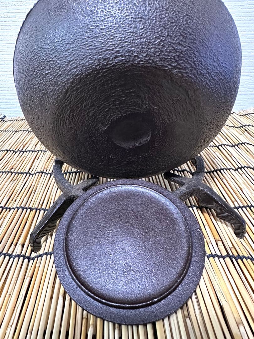 未使用品　南部釜師匠　庄司 光洞(啓吉)造　１５型アラレ　movers様　売約済