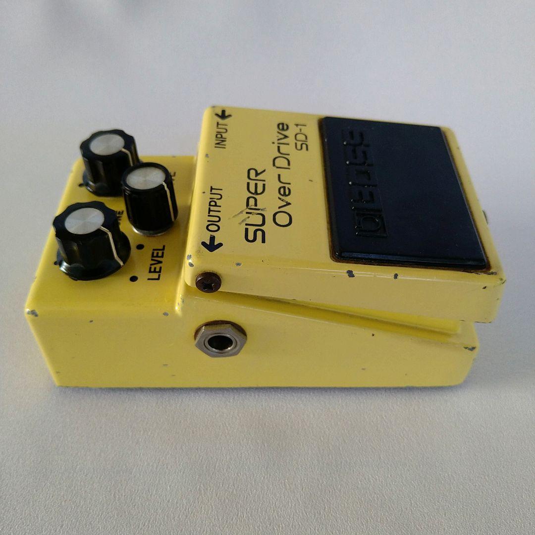 81年製 BOSS SD−1超激レア 最初期シリアル0300個体 日本製 A基盤