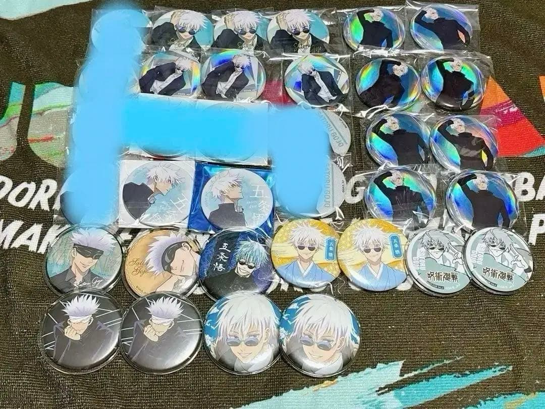 呪術廻戦 懐玉・玉折 渋谷事変 大交流展 rest プラザ 五条悟 缶バッジ