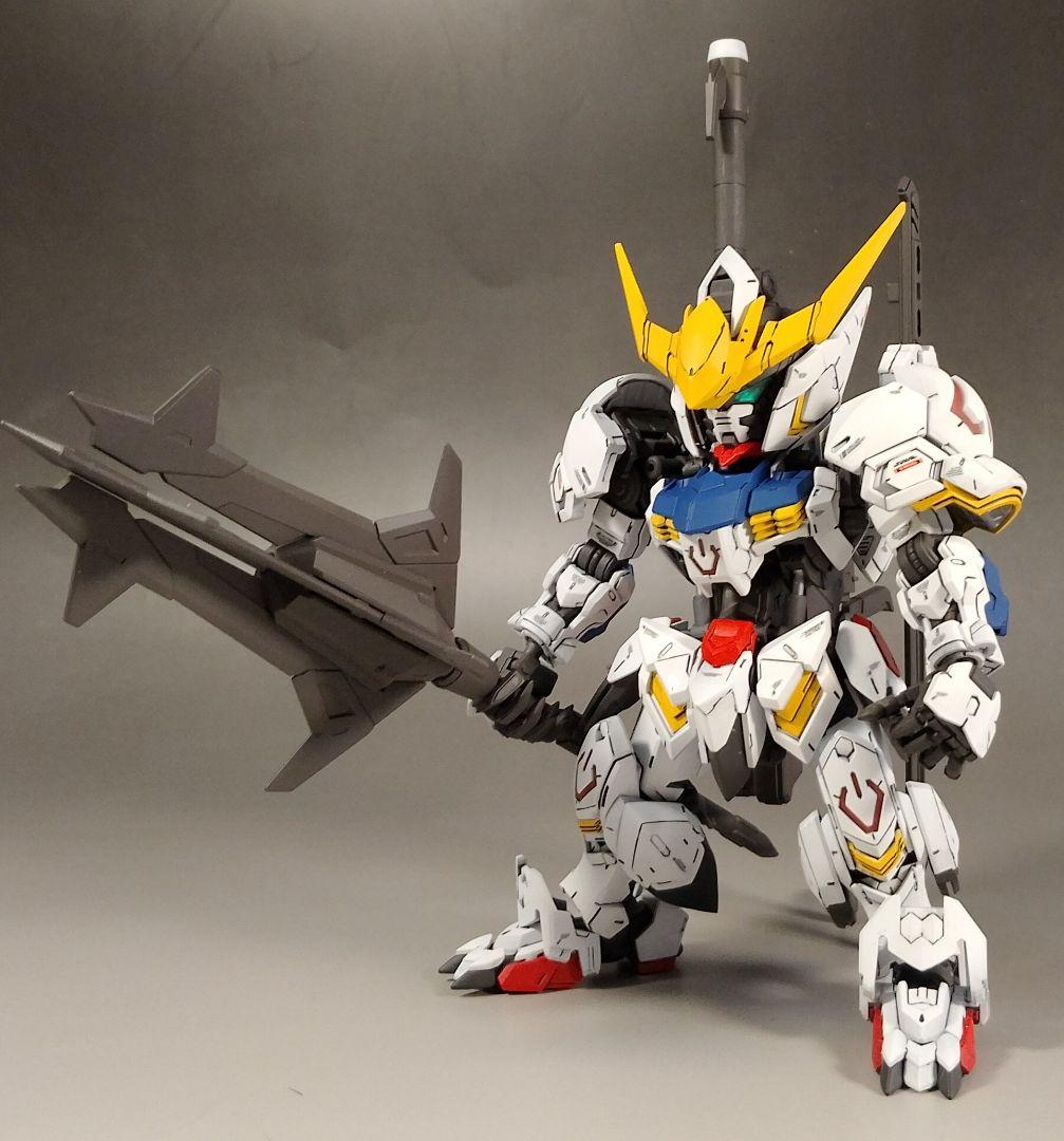 MGSD ガンダムバルバトス 改修 全塗装 完成品 鉄血のオルフェンズ