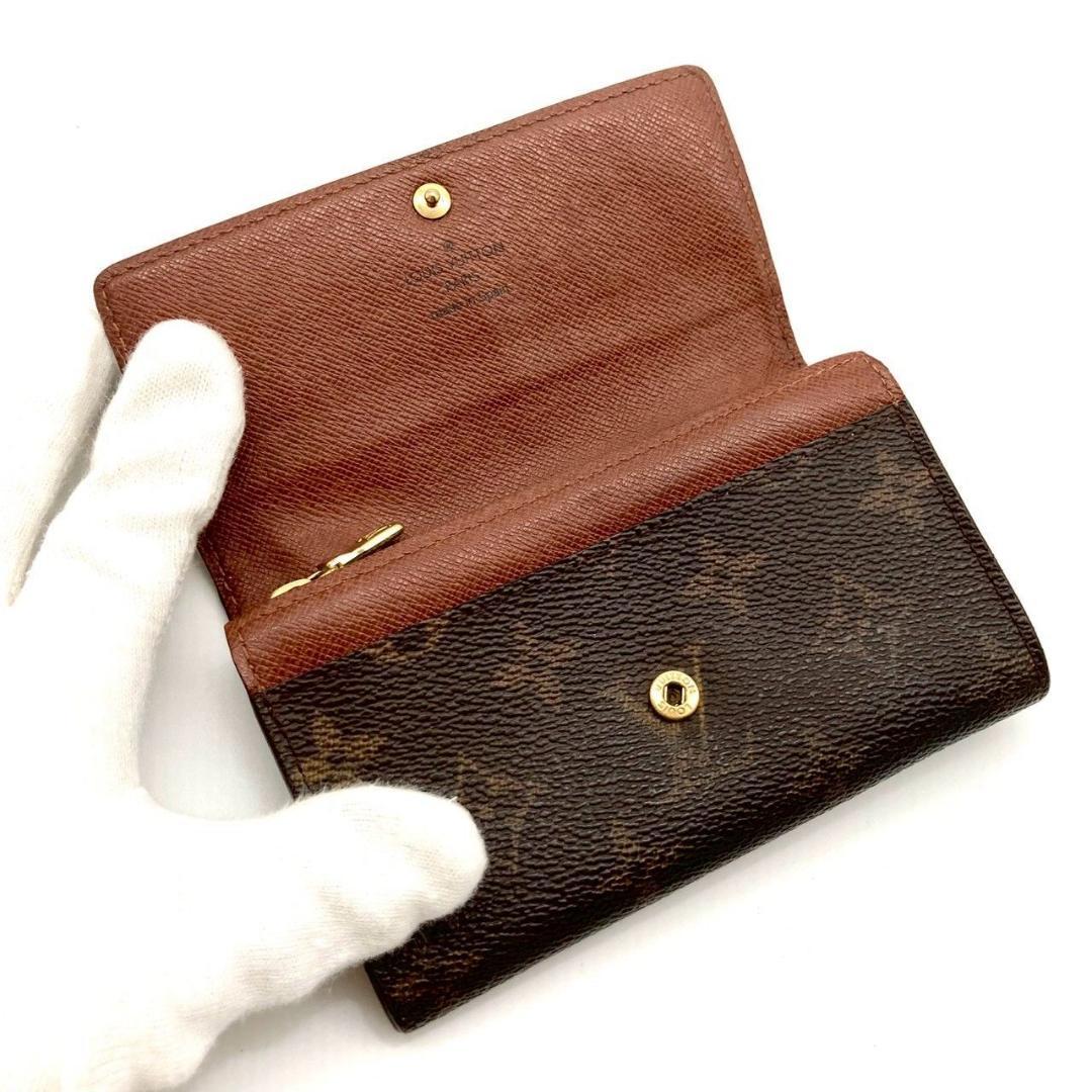 ルイヴィトン ポルトモネジップ モノグラム 折り財布 二つ折り財布 71201