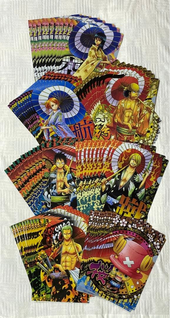 ワンピース　クリアファイル70枚