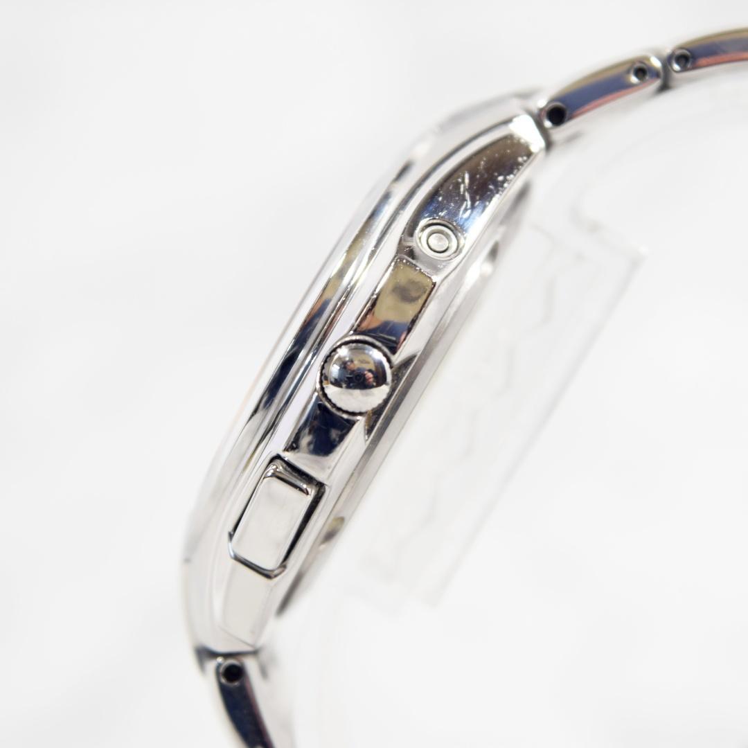 美品 CITIZEN シチズン アテッサ メンズ 電波ソーラー時計 デイト