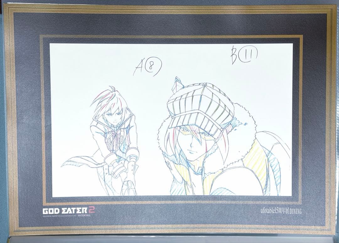 GOD EATER（ゴッドイーター）ランチョンマット ギルバート/ジュリウス