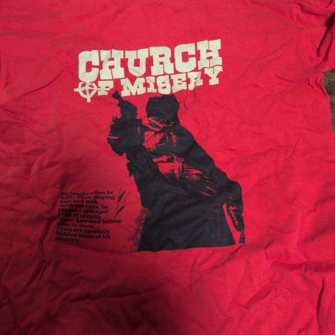 CHURCH OF MISERY Tシャツ 赤