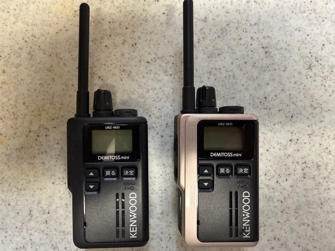KENWOOD UBZ-M31 トランシーバー 2台セット