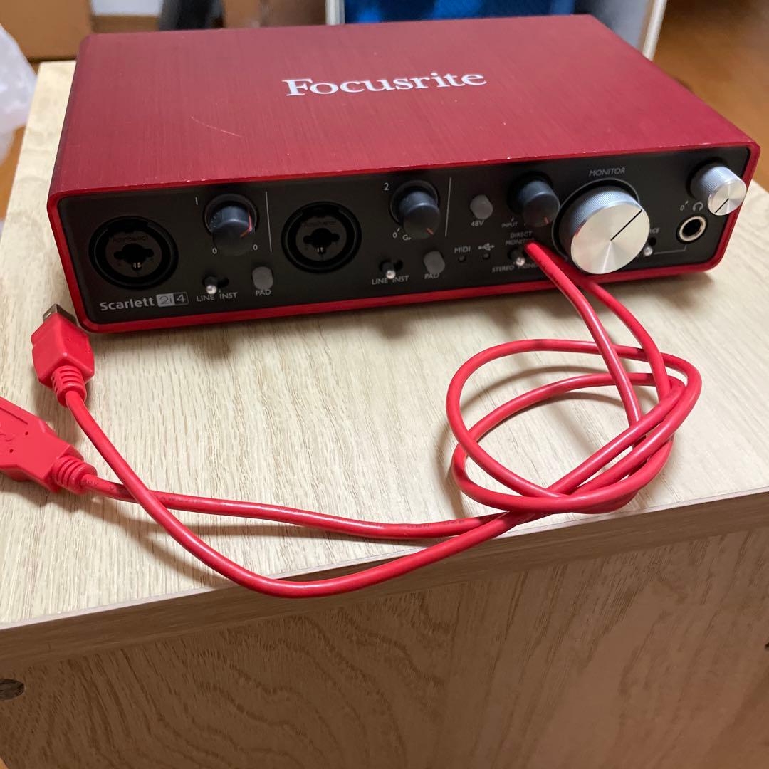 DTM・DAW Focusrite Scarlett 2i4