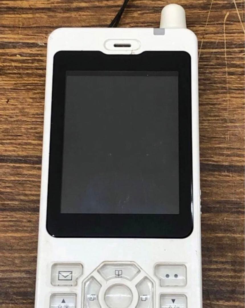 willcom WX01JR 日本無線 PHS JRC白ロム 電池あり送料無料