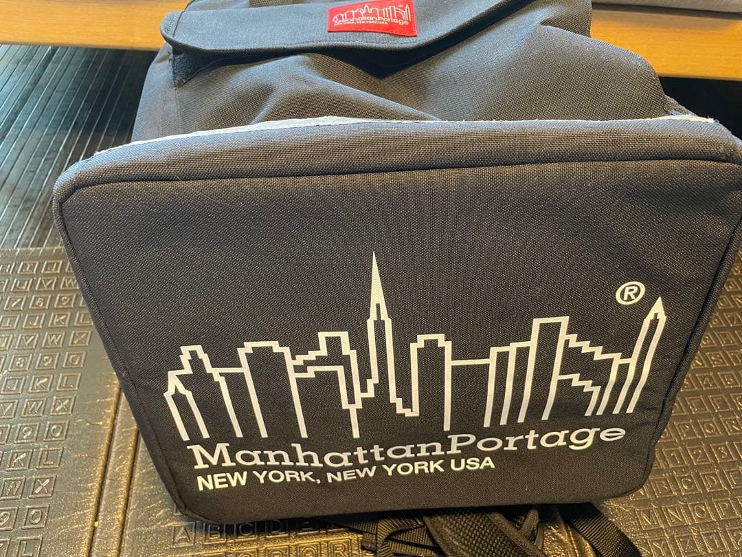 別注ビームス ManhattanPortage レコードバッグ マンハッタン