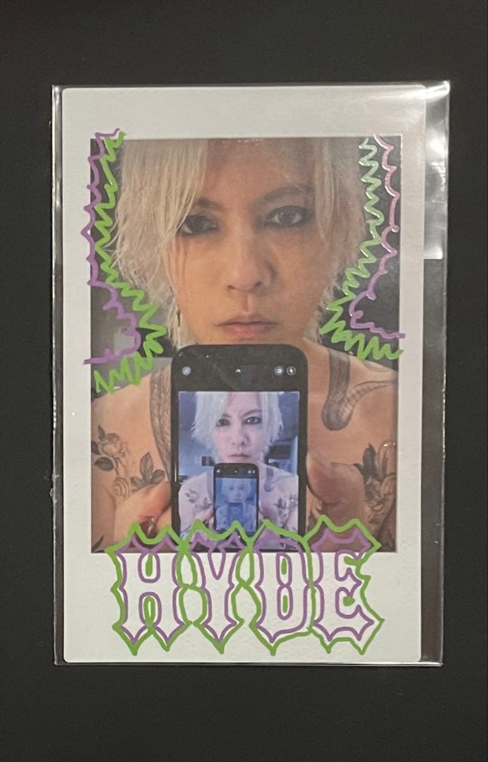 hygacha ハイガチャ HYDE ラルク チェキ カード トレカ 非売品