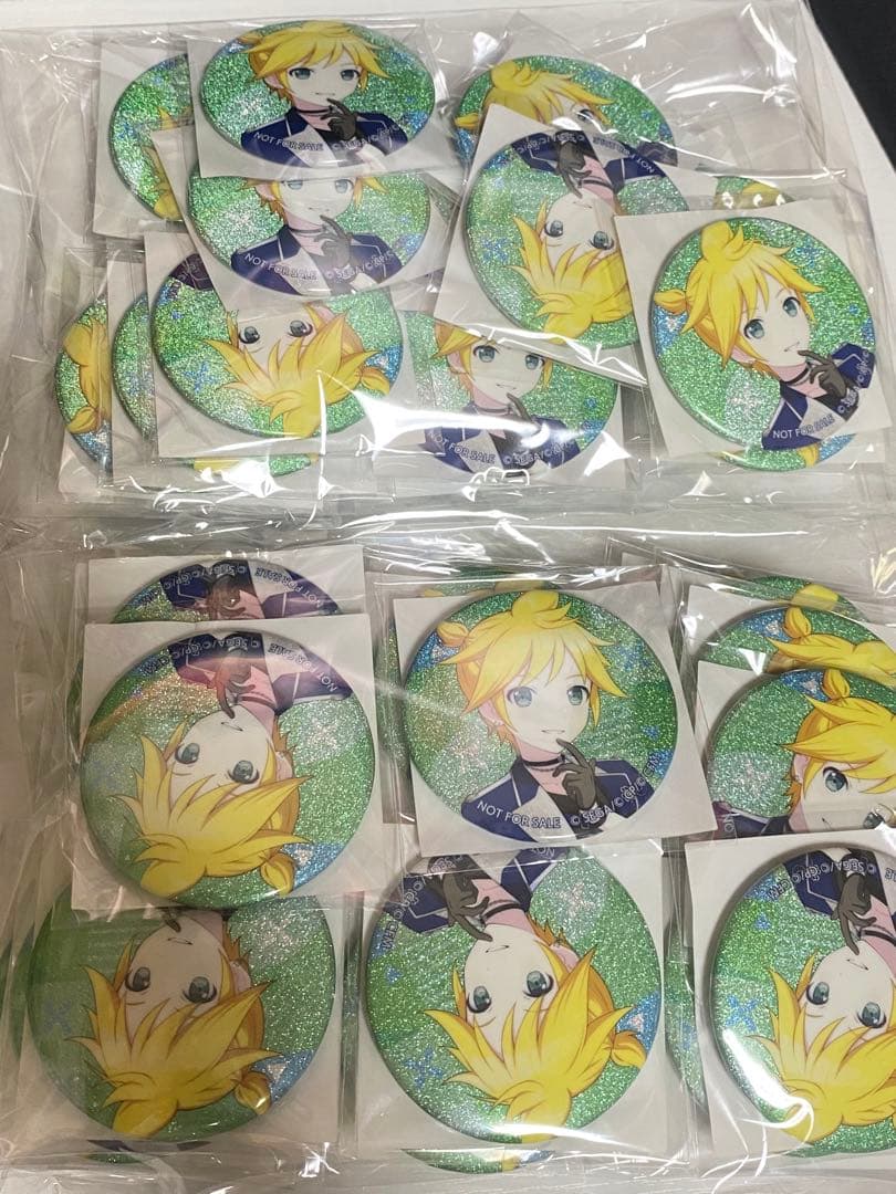 プロセカ 鏡音レン グリッター缶バッジ vol.44A 特典缶 50個セット