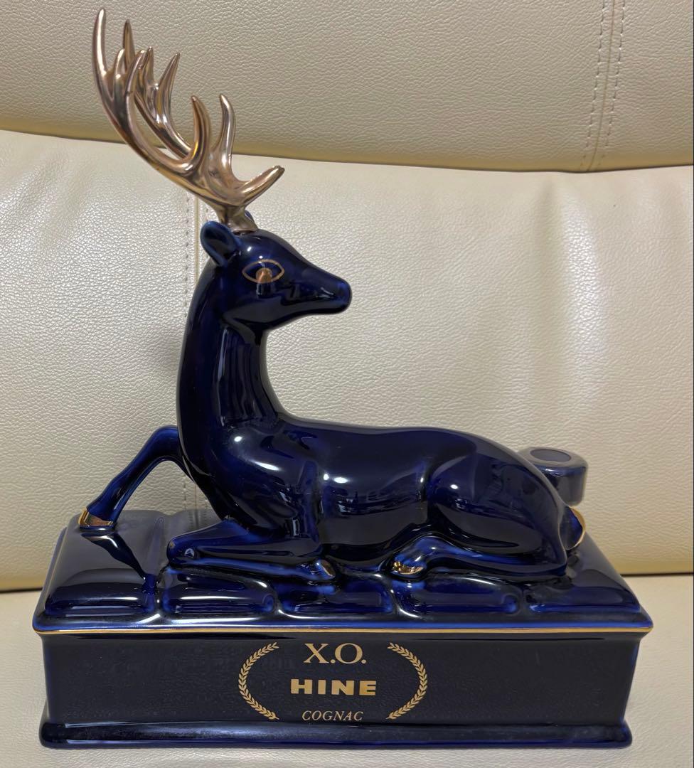 未開封　HINE ハイン コニャック XO ナポレオン 鹿ボトル リモージュ