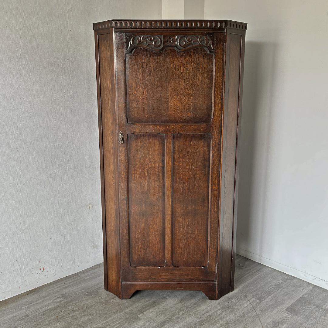 イギリス アンティーク家具 ホールローブ ワードローブ 1930年頃 756A