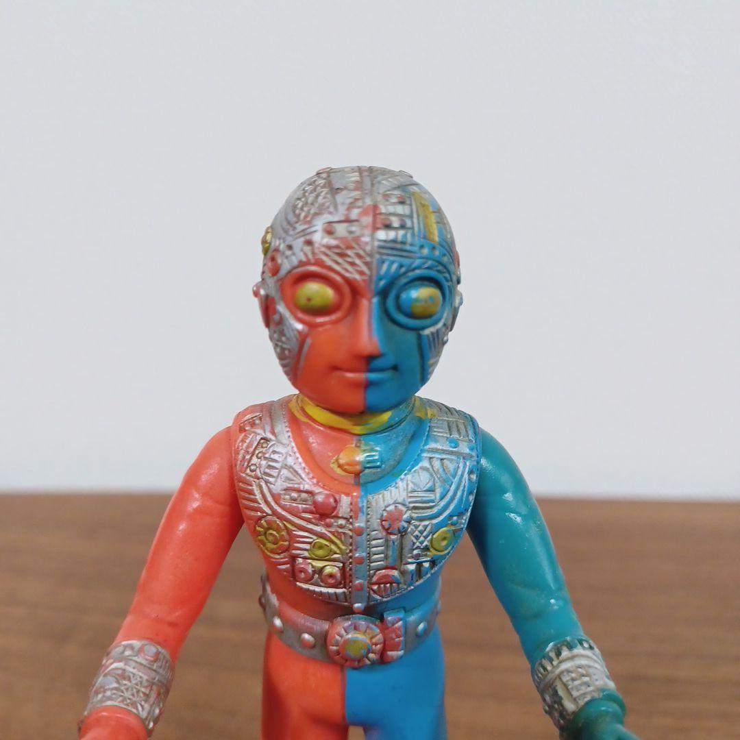 当時もの　ポピー製「キカイダー０１」希少ソフビフィギュア