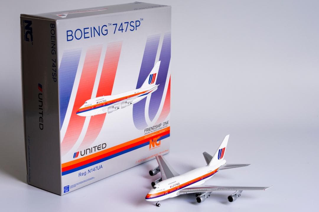 ユナイテッド航空 747SP N147UA 1/400