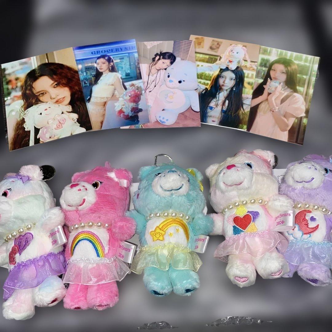 アイリット ILLIT ケアベア CareBears キーチェーン 5体セット