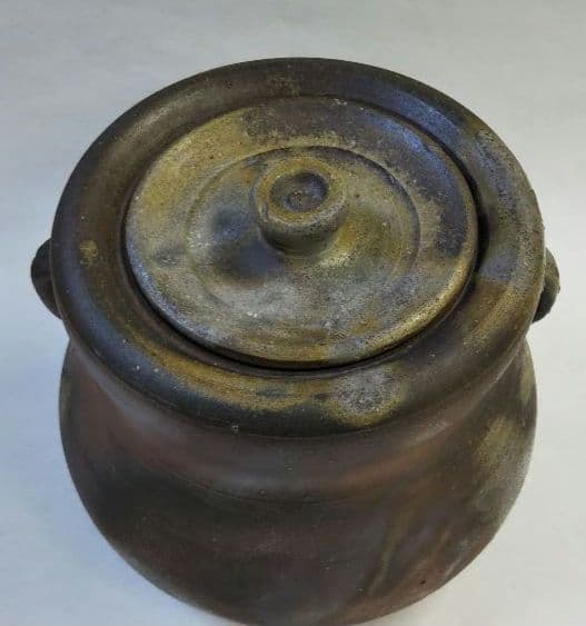 茶道具 備前焼 耳付水指 表千家 而妙斎箱 銘 三千歳 伊勢崎満