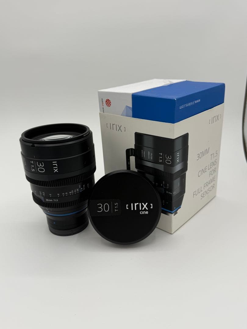 【美品・送料込】Irix Cine 30mm T1.5 シネマレンズ（フルサイズ