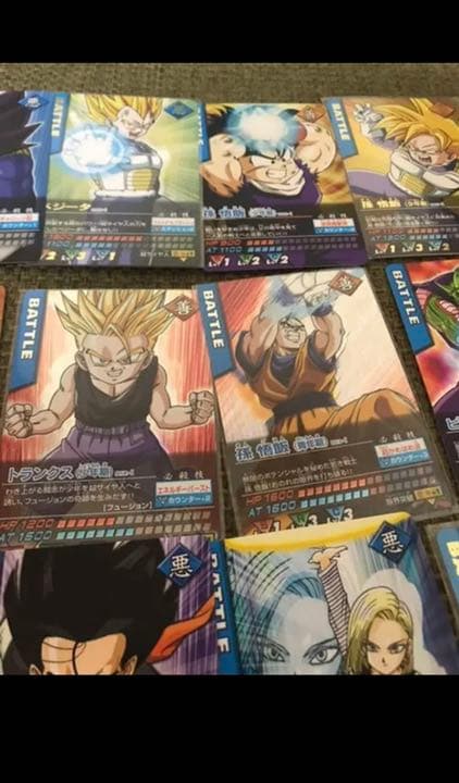 ドラゴンボールデータカードダス　初弾　2弾のフルコンプセット