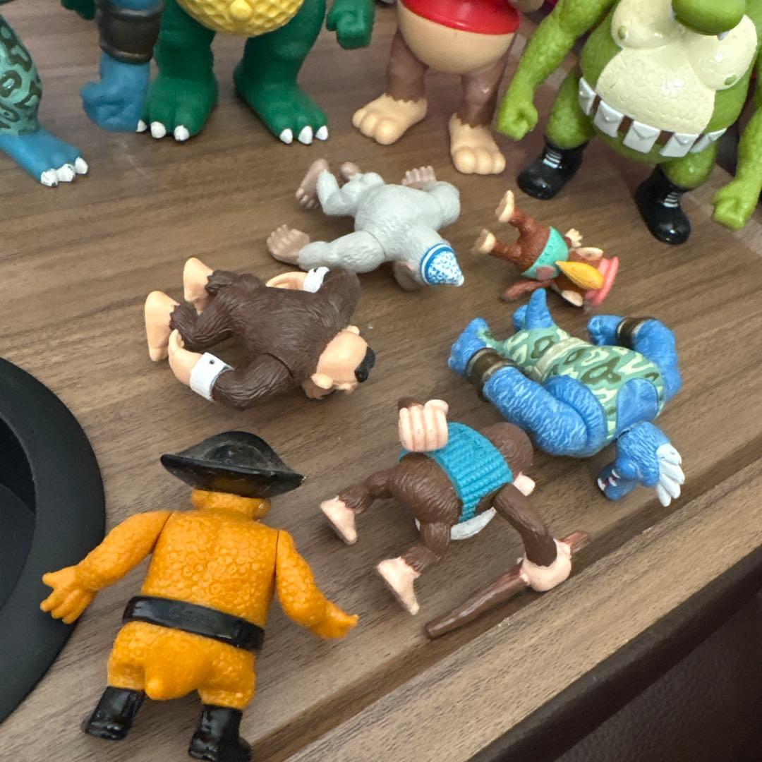 ドンキーコング フィギュア まとめ売り　ソフビ　当時物