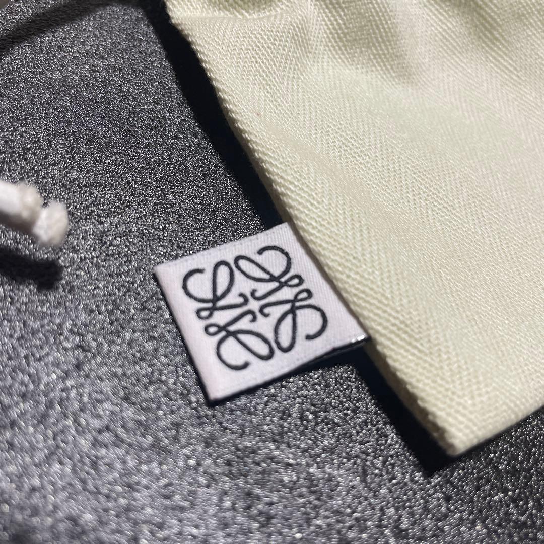 LOEWE シルバーブローチ ロゴデザイン