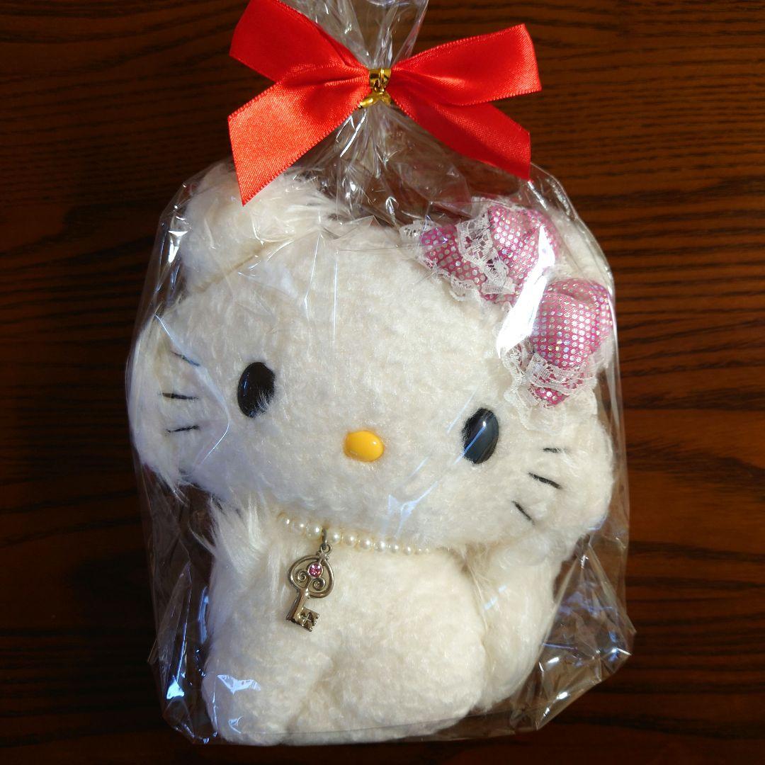 サンリオ★チャーミーキティ★ネックレス★ぬいぐるみ★2004★レア★ハートタグ