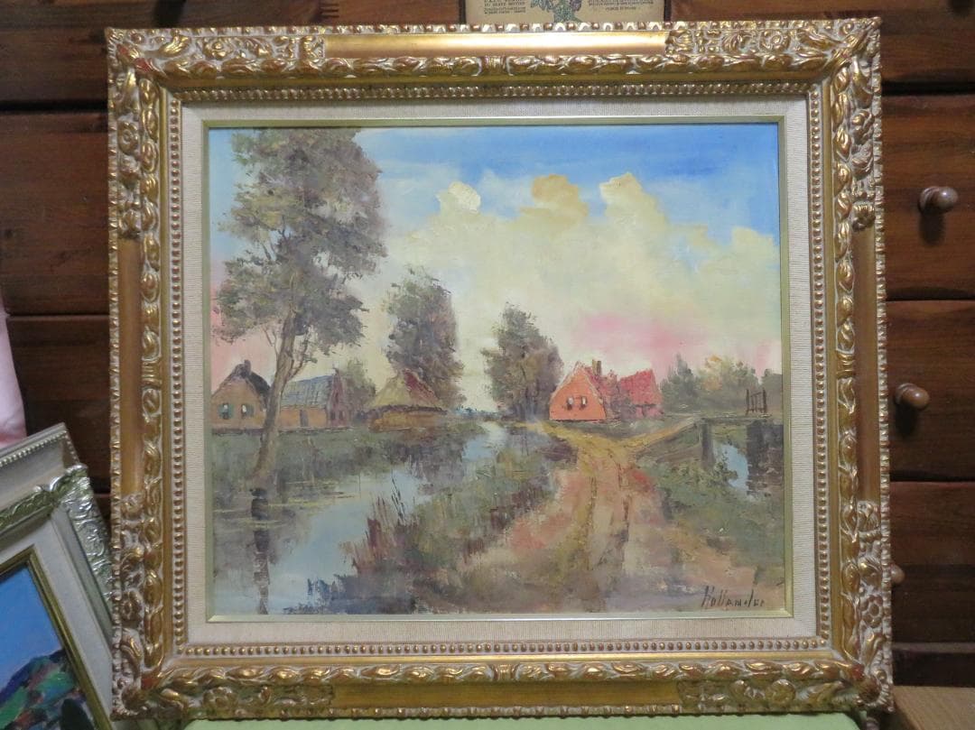 G.？.Hollander　「side Harmony」　油彩F10号