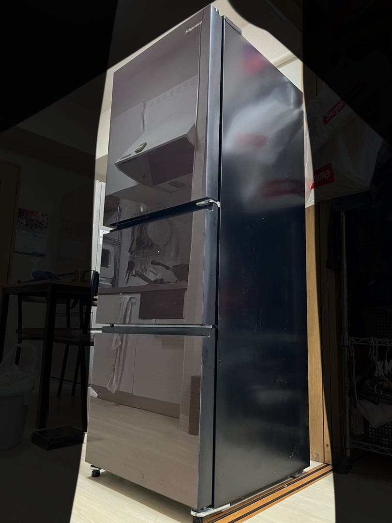 【送料込み】282L 3ドア　冷蔵庫　ハイセンスHisense 2020年製