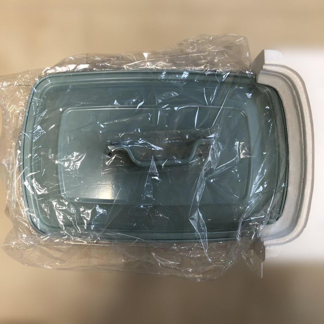 BRUNO ホットプレート　グランデサイズ　ミントグレー　BOE026