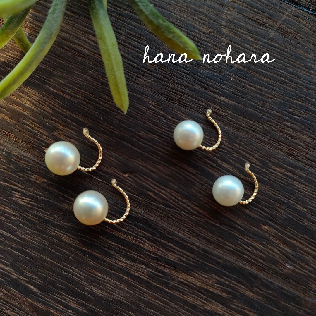 専用！あこや本真珠ひと粒イヤリングagete.NOJESS.AHKAH.IENA