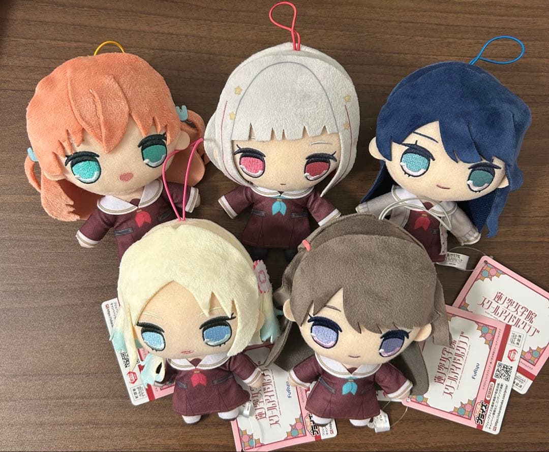 【当日発送】ラブライブ！ 蓮ノ空女学院 きゅるまるぬいぐるみ 5個セット