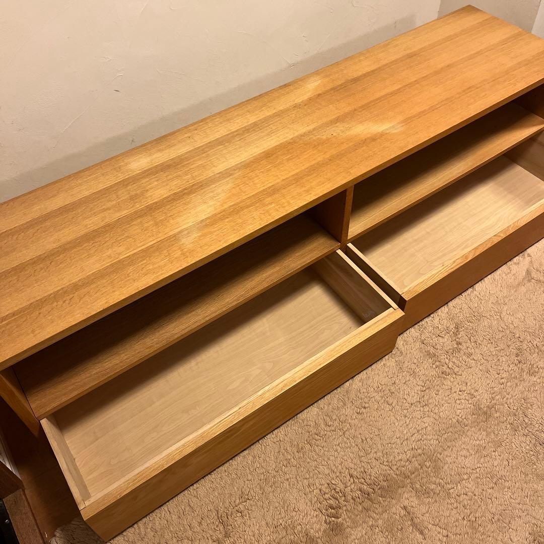 【無印良品】テレビボード　スタッキングキャビネット引き出し(大)