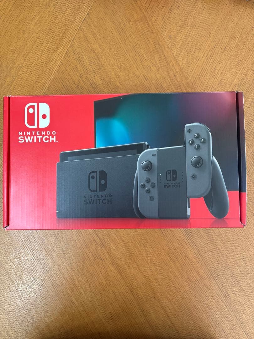 【新品未使用】Nintendo Switch グレー 本体