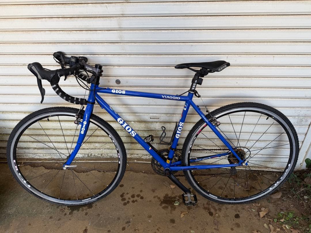 GIOS Viaggio ロードバイク 青　シクロクロス