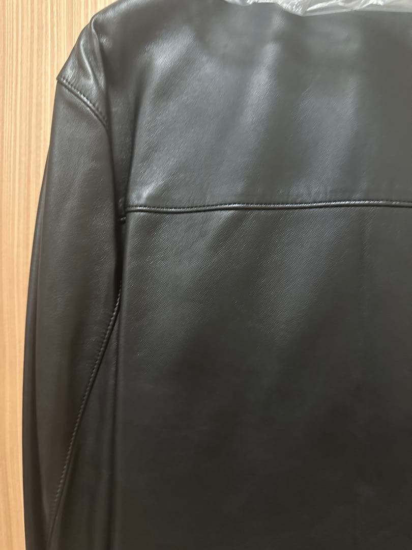 新品未使用　24SS 定価242000円　ワコマリア　レザーライダースジャケット