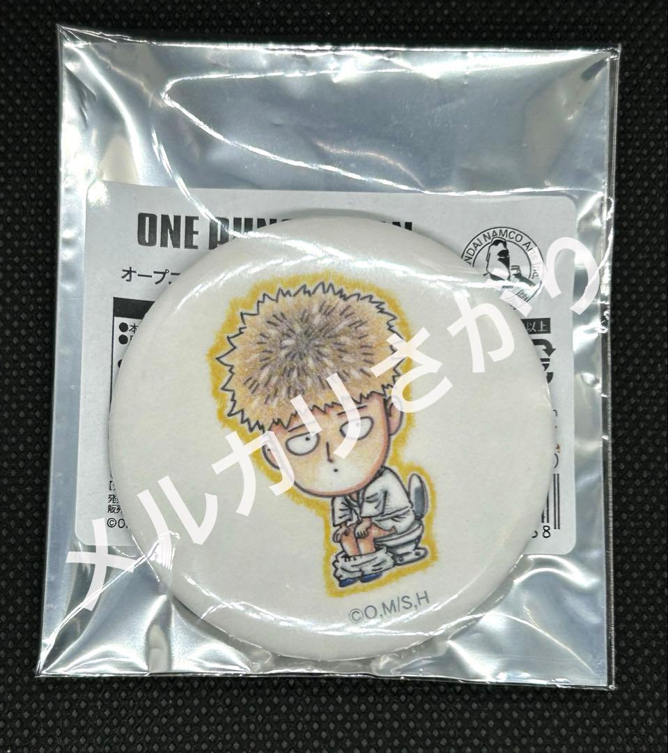 【希少】ワンパンマン　サイタマ　ジェノス　オープニングデフォルメ缶バッジ