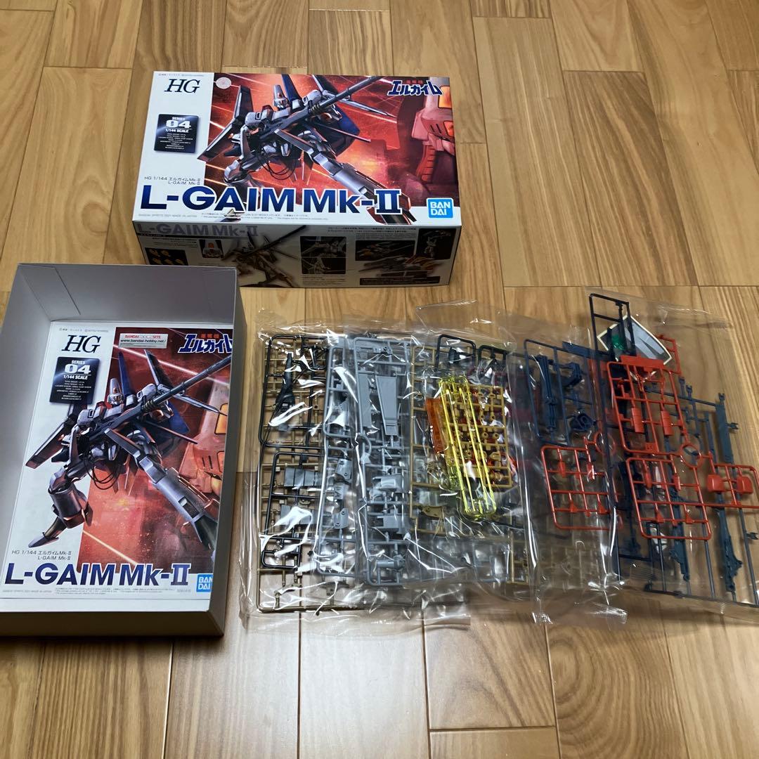 l*m様 HG エルガイム エルガイムMk-II セット バンダイ プレミアムバ