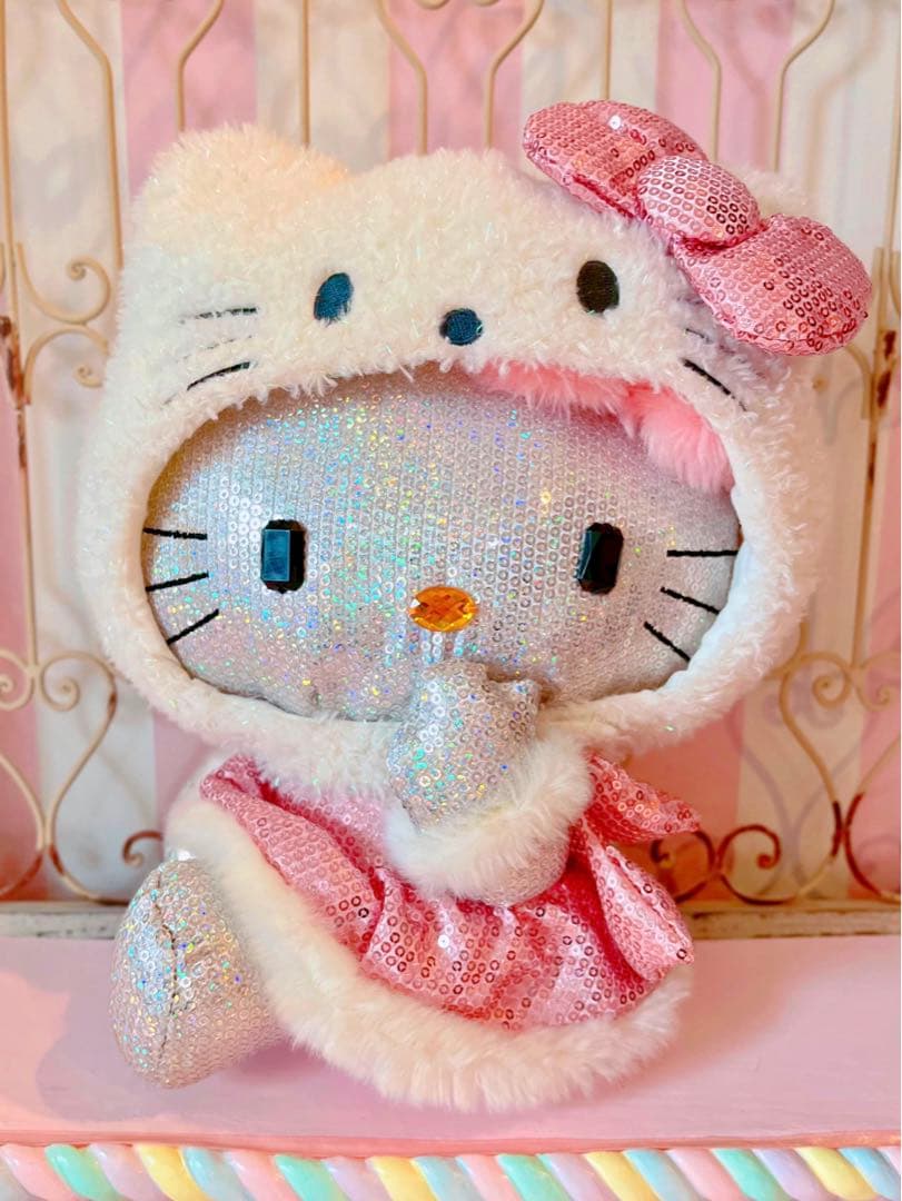激レア ハローキティ スパンコール ぬいぐるみ 2012年製