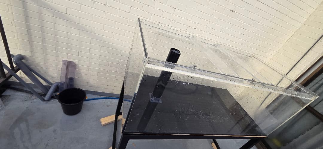 追記あり 内容変更水槽のみ！1500アクリル水槽 オーバーフロー 送料込み